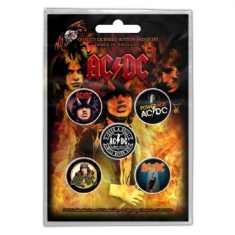 AC/DC - AC/DC BUTTON BADGE PACK: HIGHWAY TO HELL