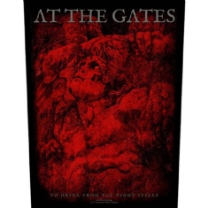 At The Gates Back Patch: To Drink From the Night I - To Drink From the Night Itself
