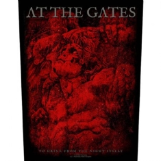 At The Gates Back Patch: To Drink From t - To Drink From the Night Itself
