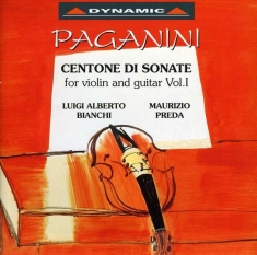 Paganini - Centone Di Sonate For Violin And Gu