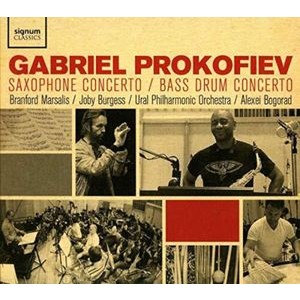 Prokofiev Gabriel - Saxophone Concerto, Bass Drum Conce