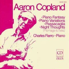 Copland Aaron - Piano Fantasy Variations Passacag