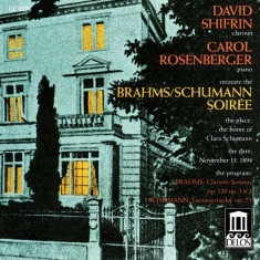 Brahms Johannes Schumann Robert - Sonatas For Clarinet And Piano
