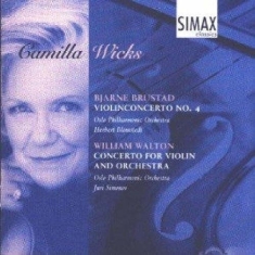 Wickscamilla - Brustad/Walton:Fiolinkonserter