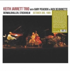 Jarrett Keith (Trio) - Berwardhallen, Stockholm 1989