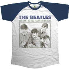 Beatles - The Beatles Unisex Raglan Tee: You Can't