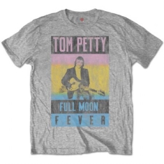 Tom Petty - UNISEX TEE: FULL MOON FEVER (SOFT HAND INKS)