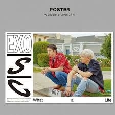 EXO-SC - What a life - poster