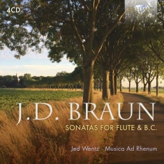 Braun Jean-Daniel - Sonatas For Flute & B.C. (4 Cd)