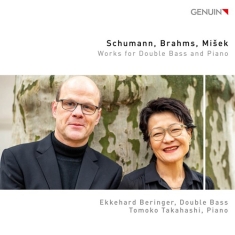 Brahms Johannes Misek Adolf Sch - Works For Double Bass & Piano