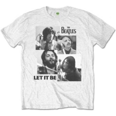 Beatles - T-shirt - Let it Be (Kids White) (11+ år