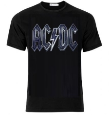 AC/DC - AC/DC T-Shirt Logo (Blue)