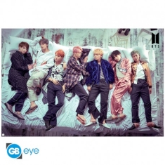 BTS - Group Bed Poster