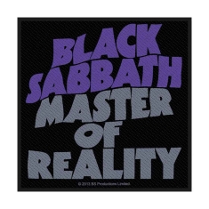 Black Sabbath - Black Sabbath Standard Patch: Master Of 