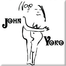 John Lennon - FRIDGE MAGNET: JOHN & YOKO