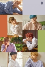 BTS - Group Collage Poster