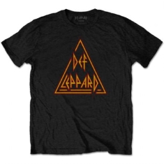 Def Leppard -  Unisex Tee: Classic Triangle (S)