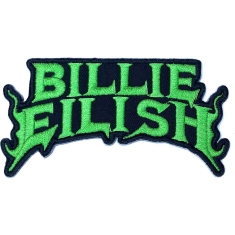 Billie Eilish - Flame Green Woven Patch