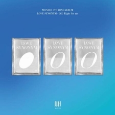 Wonho - 1st Mini [LOVE SYNONYM #1. Right for me] Version 1