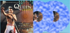 Queen - The Game In Concert (Blue/White)10"