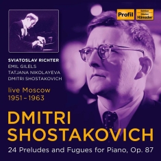 Shostakovich Dmitri - 24 Preludes And Fugues For Piano, O