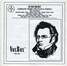Schubert Franz - Complete Works For Piano & Strings
