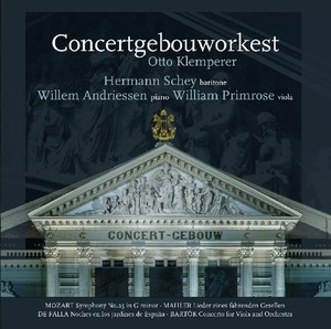 Mozart/ Mahler/ Falla/ Bartok - Symp. 25/Viola Concerto