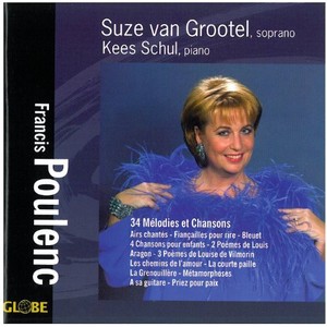 Poulenc F. - 34 Melodies Et Chansons