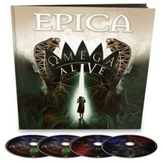 Epica - Omega Alive (Ltd. Bluray/Dvd/2 i gruppen CD / Hårdrock hos Bengans Skivbutik AB (4058485)