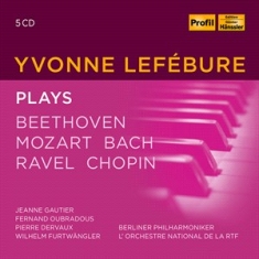 Johann Sebastian Bach Ludwig Van B - Yvonne Lefébure Edition (5Cd)
