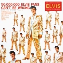 Elvis Presley - Elvis Collectors Edition 2021 Calendar - Official Square Wall Format Calendar wi
