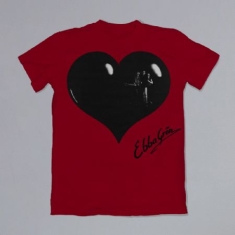 Ebba Grön -  T-shirt Kärlek & Uppror (Hjärta) (L)