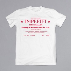 Imperiet - T-shirt Solnahallen Konsertbiljett