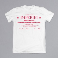 Imperiet -  T-shirt Solnahallen Konsertbiljett (S)