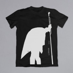 Thåström -  T-shirt Siluett Klockan 2 på natten, öppet fönster... (cover Black) (S)