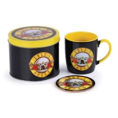 Guns N' Roses - Guns N' Roses (Bullet Logo) Mug & Coaster In Tin