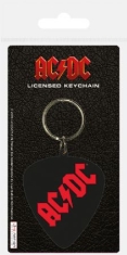 AC/DC - AC/DC (Plectrum) Rubber Keychain
