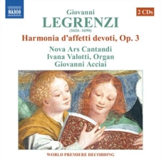 Legrenzi Giovanni - Harmonia DâAffetti Devoti, Op. 3