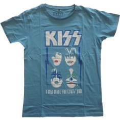 Kiss - Kiss Unisex Tee : made for lovin you