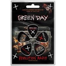 Green Day - Green Day Plectrum Set Revolution Radio i gruppen ÖVRIGT / Övrigt / aub hos Bengans Skivbutik AB (4116565)