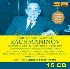 Rachmaninoff Sergei - Complete Operas, Cantatas & Fragmen
