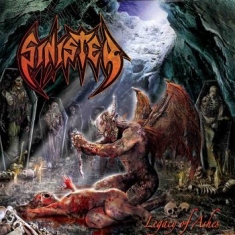 Sinister - Legacy Of Ashes (Clear/Orange/Blue