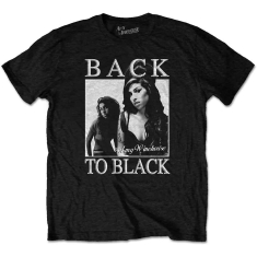 Amy Winehouse - Unisex T-Shirt: Back To Black
