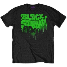 Black Sabbath - Graffiti Logo Uni Bl   