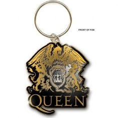 Queen - Gold Crest Keychain
