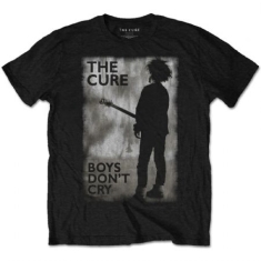 The Cure - Unisex T-Shirt: Boys Don't Cry Black & White