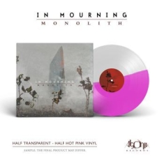 In Mourning - Monolith (Half-Clear/Half-Pink Viny