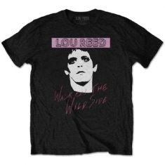 Lou Reed - Lou Reed Unisex T-Shirt: Walk On The Wild Side
