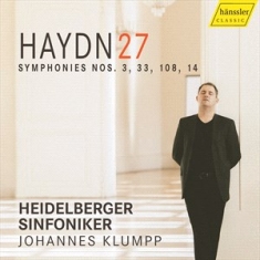 Haydn Franz Joseph - Haydn 27 - Symphonies Nos. 3, 33, 1