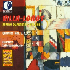 Cuarteto Latinoamericano - Villa-Lobos: String Quartets, Vol.